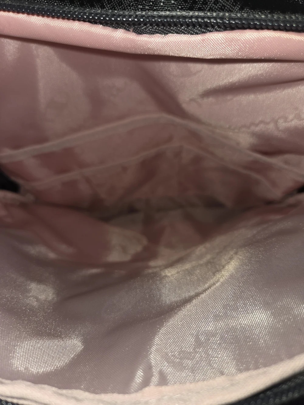 Champion Black Backpack with Pink Accent